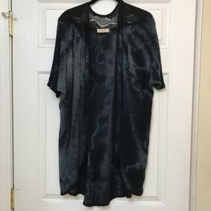 Scrapbook Navy Kimono sz Small